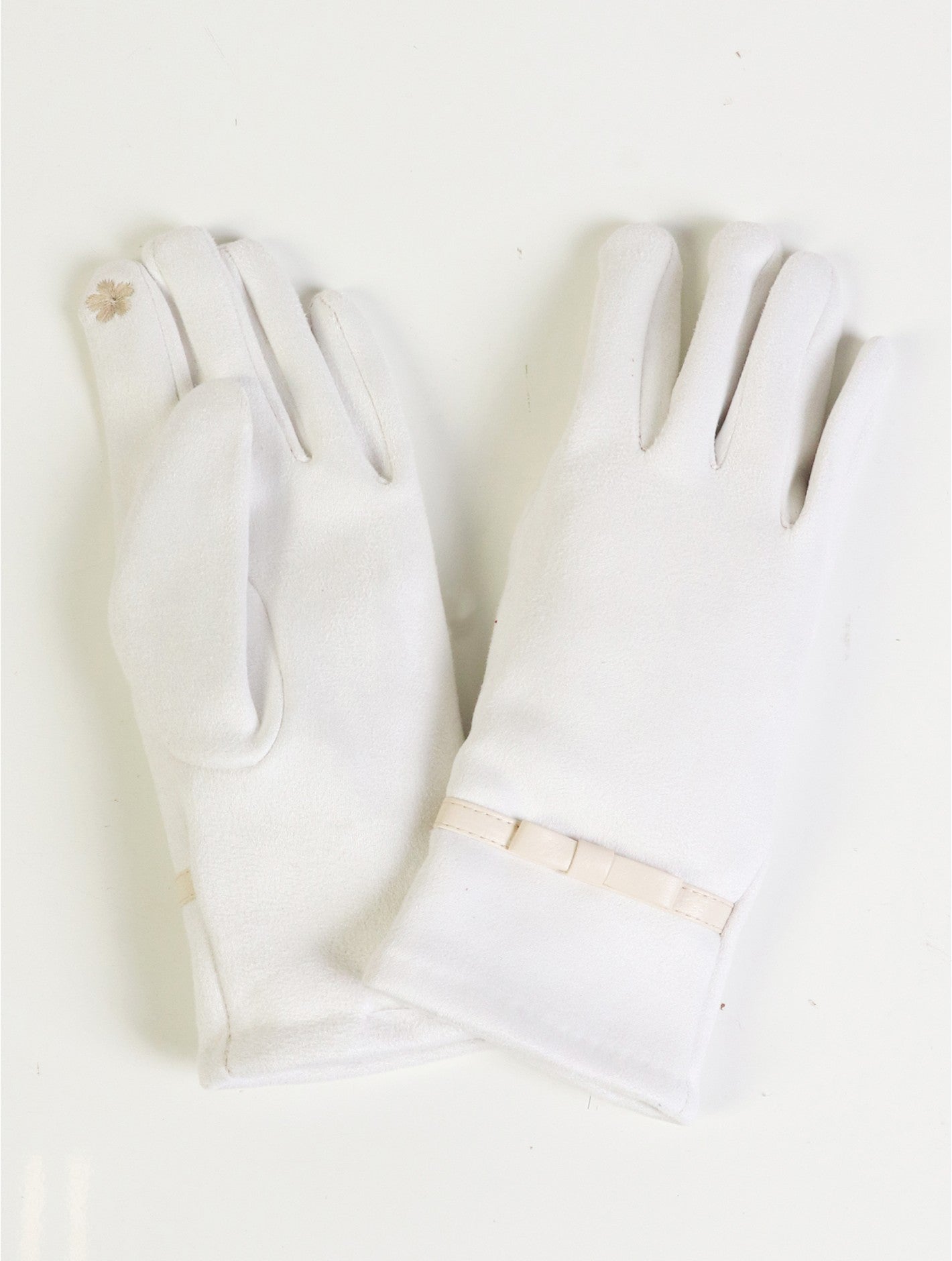 Gloves with Bow (8 Colours Avail.)