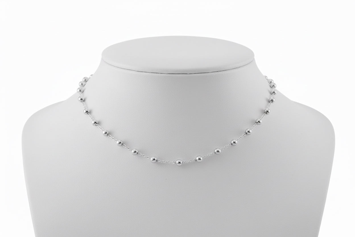 925 Sterling Silver Bead Chain